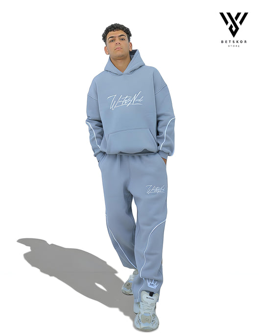 طقم هودي وبنطلون رجالي – Winter Note – خامة بريميوم