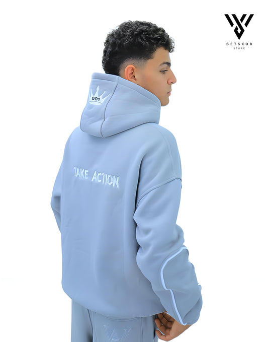 طقم هودي وبنطلون رجالي – Winter Note – خامة بريميوم